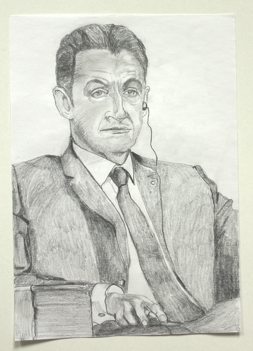 Nicolas Sarkozy Drawing